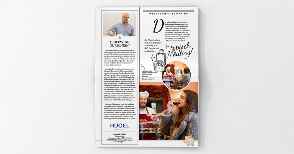 Rechtsanwalt-Hanns-D-Huegel_Presseartikel_District-Magazin_Der-ewige-Gutschein